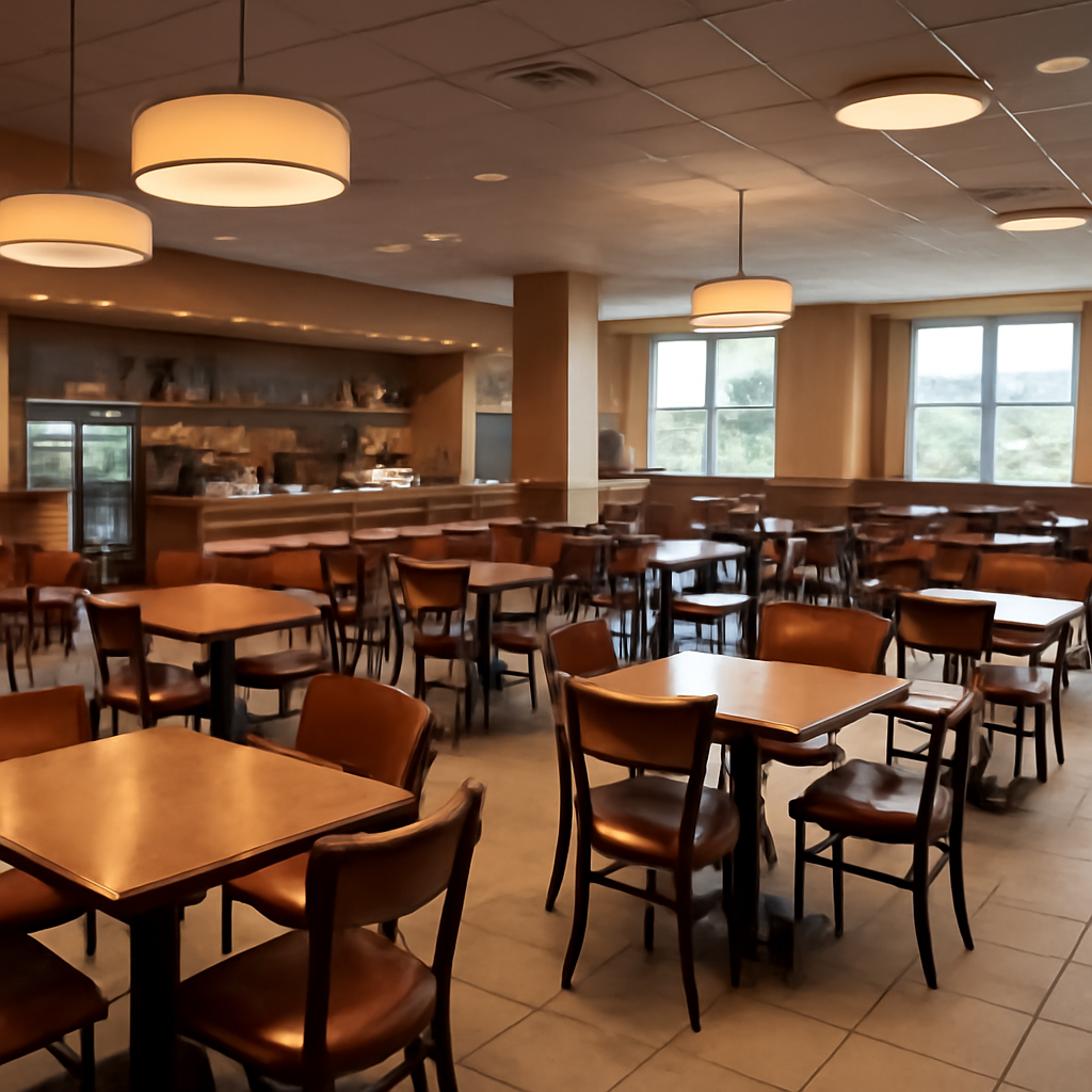 Cafeteria illustration