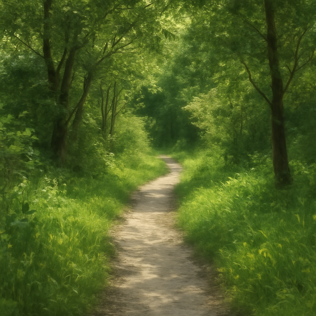 Footpath illustration