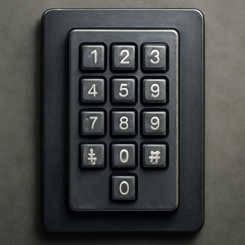 Keypad illustration