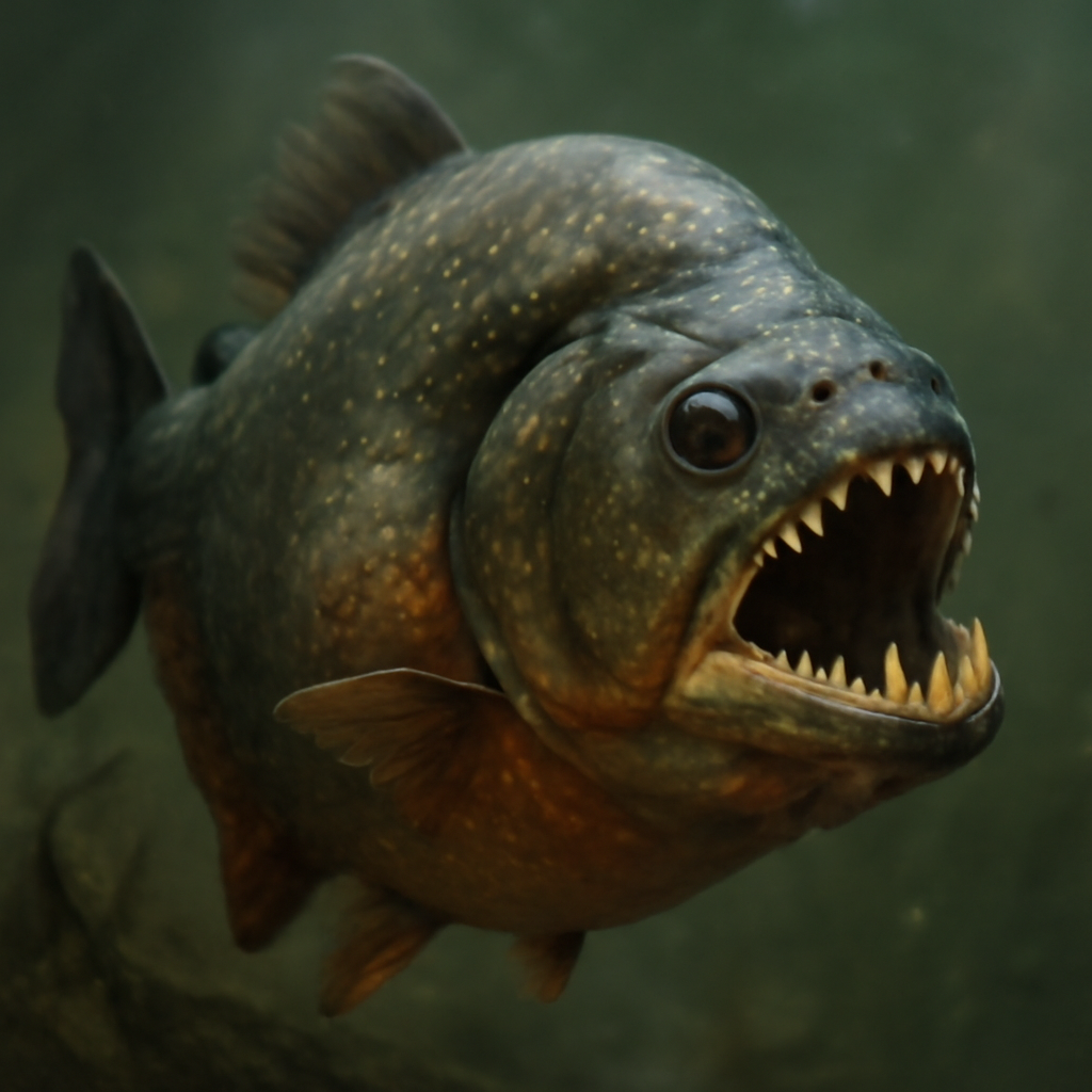Piranha illustration