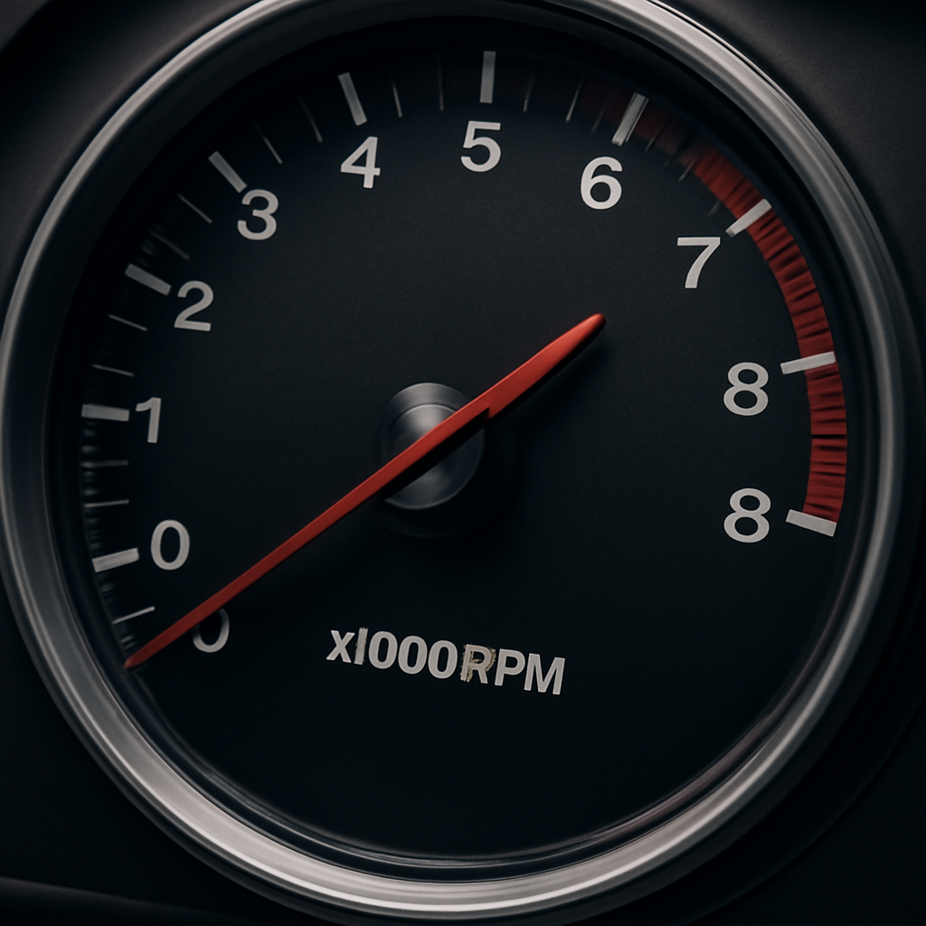 Tachometer illustration