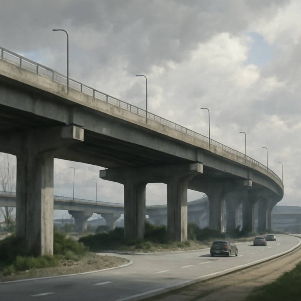 Flyover illustration