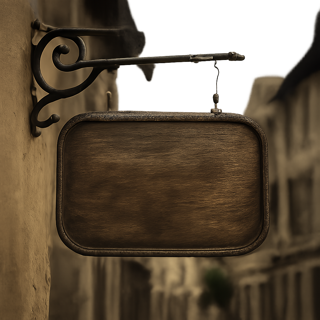 Signboard illustration