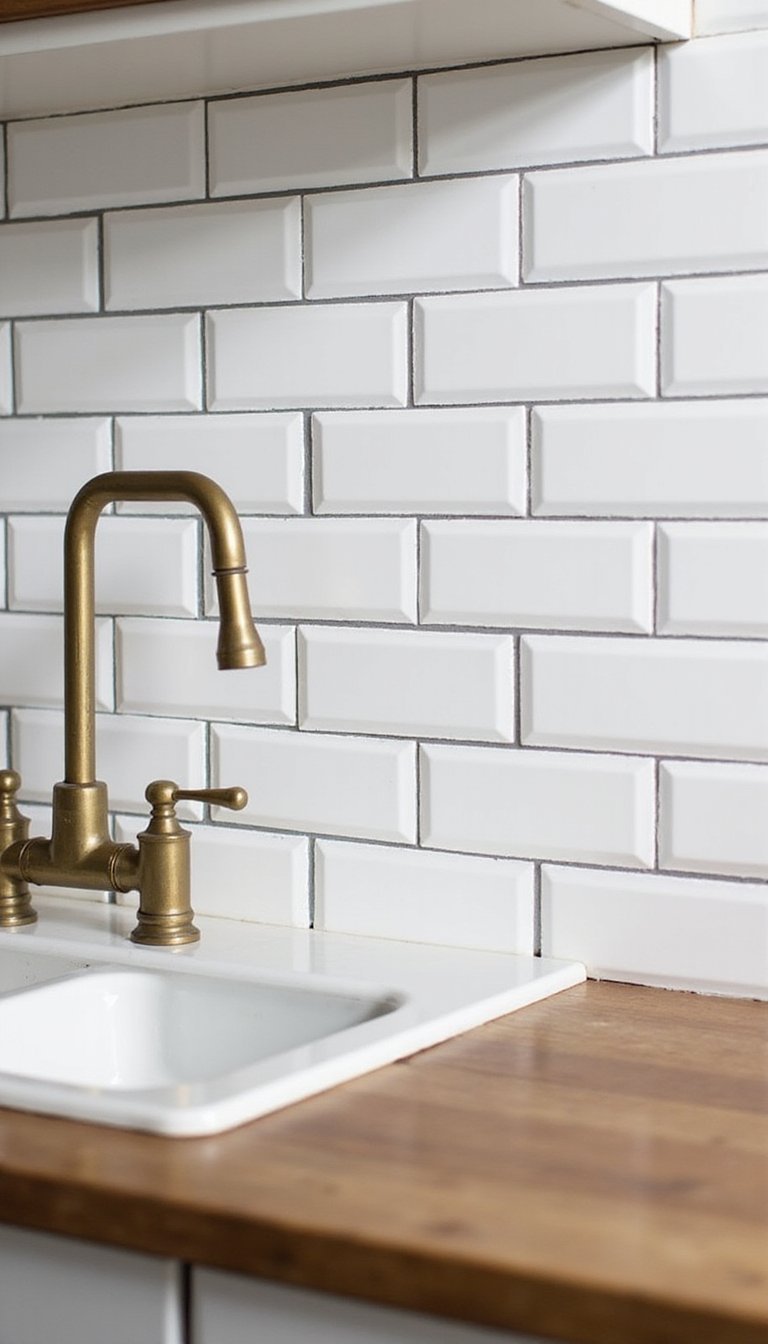 Peel-and-stick tile backsplash — no contractor needed?