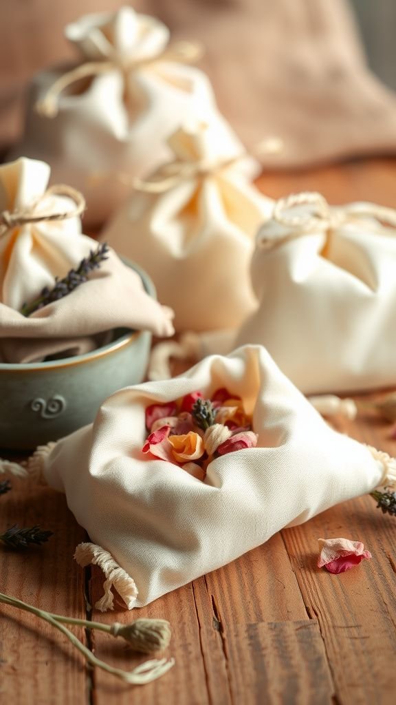 Who wouldn't love a little scented sachet?